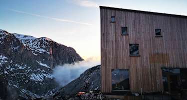 Die neue Voisthaler Hütte am Hochschwab