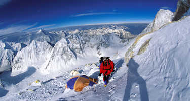 In großer Höhe: Am Gasherbrum II (8.034 m), Karakorum