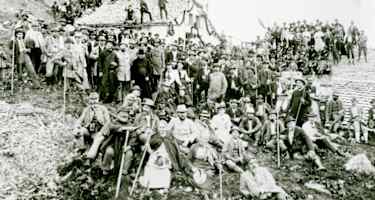 Die Eröffnung der Ravensburger Hütte im Jahr 1894 in Vorarlberg