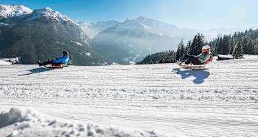Rodeln am Wildkogel im Salzburger Pinzgau