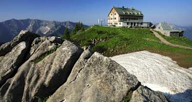Das Rotwandhaus in den Bayerischen Voralpen