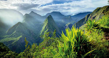 La Réunion im Indischen Ozean