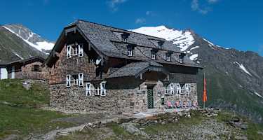Schutzhaus Neubau in der Goldberggruppe in Salzburg