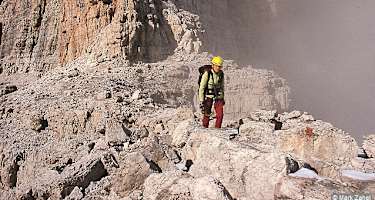 Der Klassiker für Alpinisten in der Brenta: Sentiero Bocchette Alte