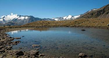 Der Soomsee mit Blick zum Gurgler Ferner
