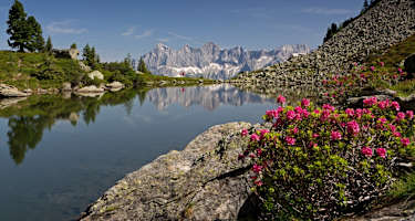Der Spiegelsee in den Schladminger Tauern
