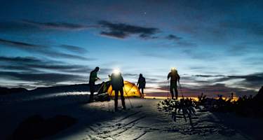 Das erste Licht am Morgen