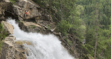 Der Klettersteig Stuibenfall
