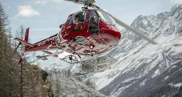 Luftretter der Air Zermatt im Einsatz