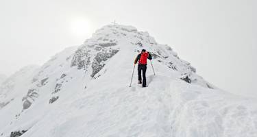 Am Gipfelgrat der Seekarspitze in Obertauern