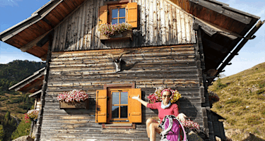 Bei einer Hüttenübernachtung ist man ganz schnell weit weg vom Alltag