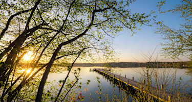 Wörthsee bei München in Bayern
