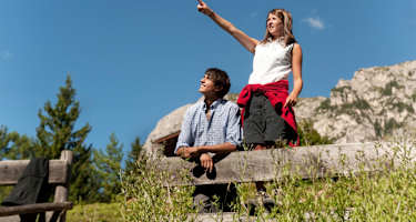 Ausblick vom Hofer Alpl