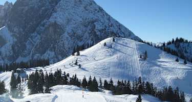 Die Gablonzer Hütte ist im Winter ein beliebter Standort