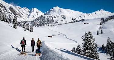 Am Weg zur Schlüterhütte - rechts oben.