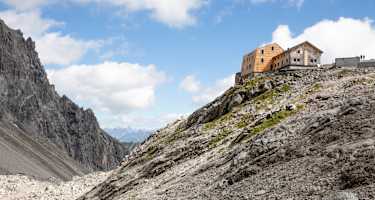 Die Totalphütte im Rätikon