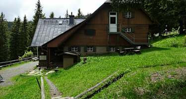 Die Grünangerhütte liegt auf der Koralpe