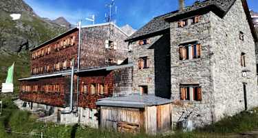Die Essener-Rostocker-Hütte im Nationalpark Hohe Tauern