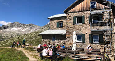 Die Birnlückenhütte im Ahrntal