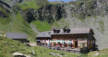 Die Keinprechthütte in den Schladminger Tauern