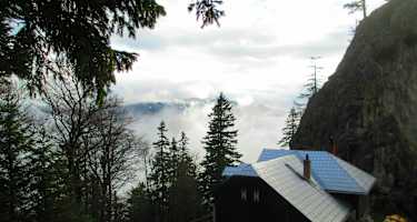 Kienthaler Hütte: Außenansicht Sommer