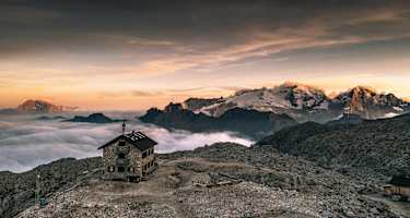 Kostnerhütte am Vallon