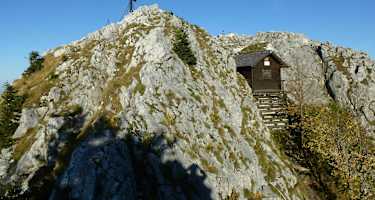 Die Salzburger Schoberhütte steht auf dem Gipfel des Schobers