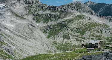 Die Richterhütte mit Panorama
