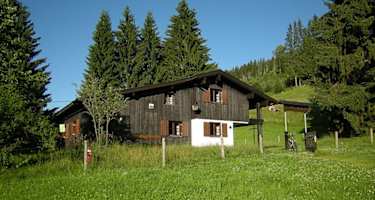 Das Alte Höfle in den Allgäuer Alpen ist in Besitz der DAV Sektion Neu-Ulm.