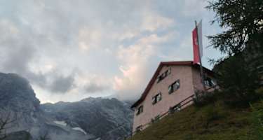 Aufstieg zur Berglühtte