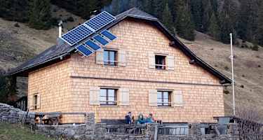 Die neu renovierte Braunauer Hütte