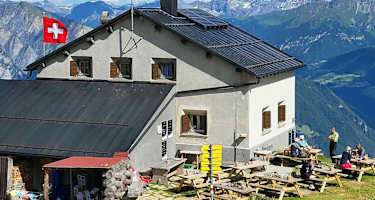 Calandahütte in Graubünden in der Schweiz