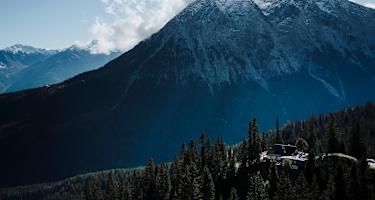 Aussicht von der Wettersteinhütte