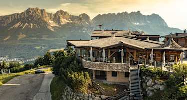 Blick auf das jezz Almresort