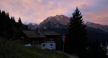 Früher Morgen am Dr. Hugo Beck Haus