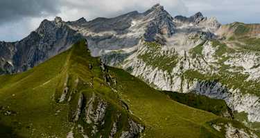 Blick auf die Meglisalp