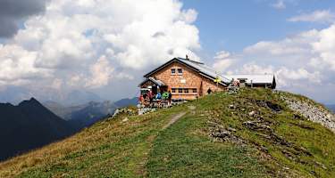 Gamskarkogelhütte in der Salzburger Ankogelgruppe