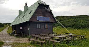 Die Neue Seehütte auf der Rax in Niederösterreich