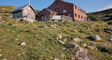 Das Graf-Meran-Haus in den Mürzsteger Alpen.