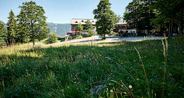 Das Hochberghaus bei Grünau im Almtal im Salzkammergut