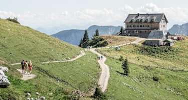 Das Rotwandhaus in den Bayerischen Voralpen