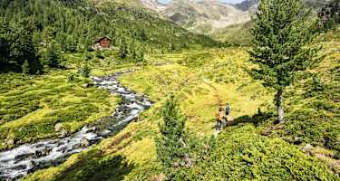 Auf dem Weg zur Lienzer Hütte im Debanttal.