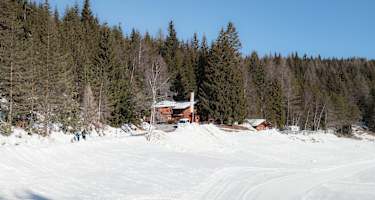 Lottenseehütte im Winter