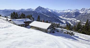Die Patscher Alm im Winter