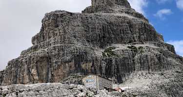 Das Rifugio Pedrotti