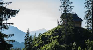 Die Raschberghütte im Toten Gebirge