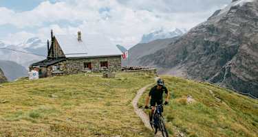 Mountainbiken im Zmutttal, rund um die Schönbielhütte