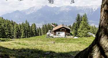 Idyllisch gelegen - die Sistranser Alm