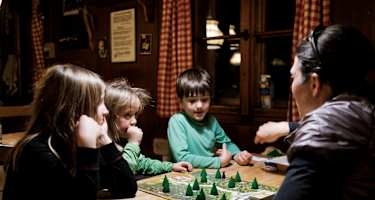 Spieleabend auf der Stuibenhütte