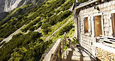 Das Raucheck im Western der Werfener Hütte